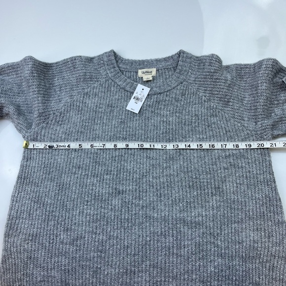 UpWest Comfy Sweater Dress in Grey N224 M- UW5, uw7 - Picture 10 of 14